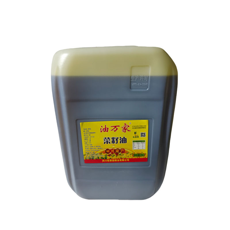 油万家菜籽油（四川特产）25L