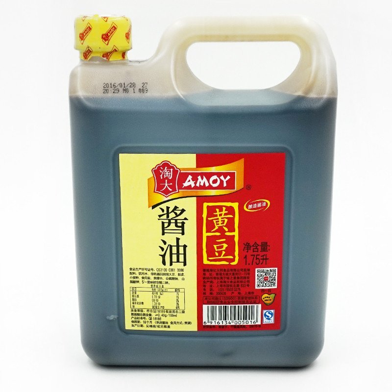 淘大黄豆酱油1.75L*6