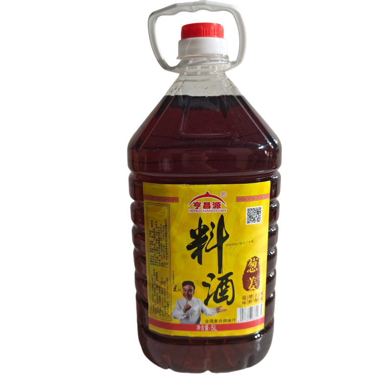 亨昌源葱姜料酒5L*4