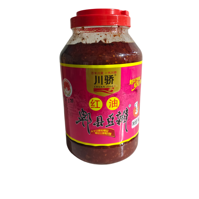 川骄红油郫县豆瓣酱5kg*4
