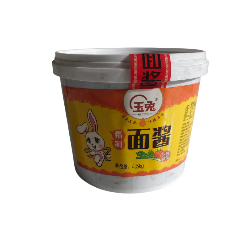 玉兔精制面酱4.5kg