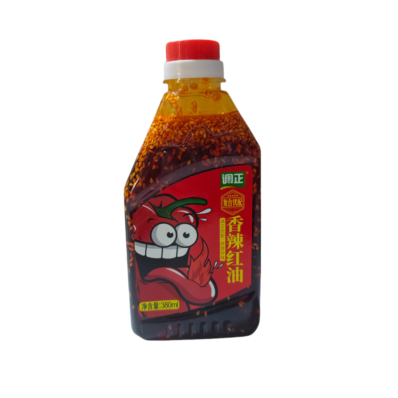 调正牌香辣红油380ml*20