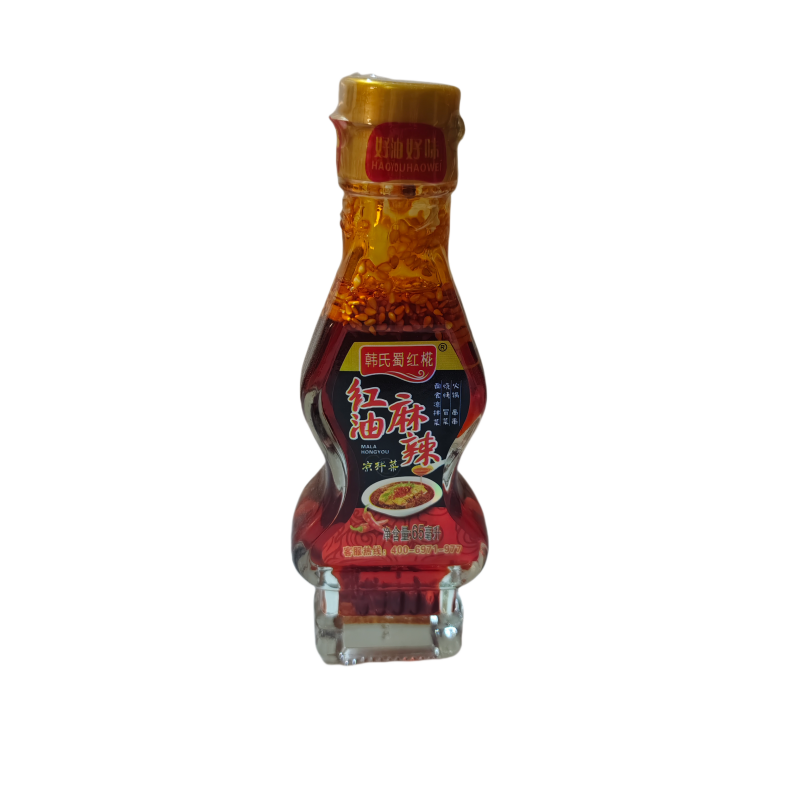 韩氏蜀红椛红油麻辣65ml