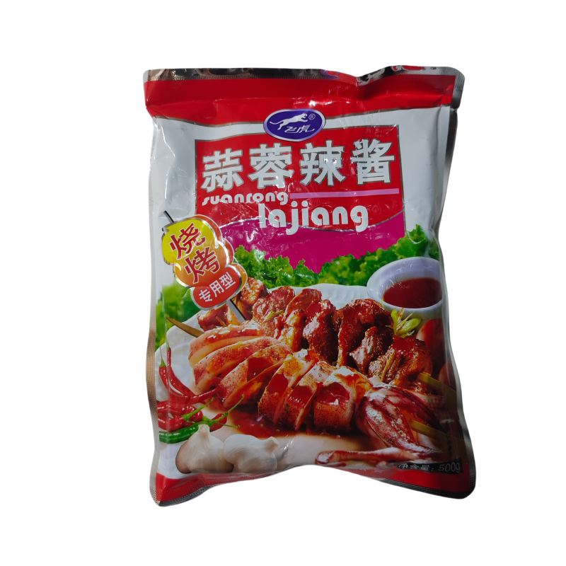 飞虎烧烤蒜蓉辣酱500g*24