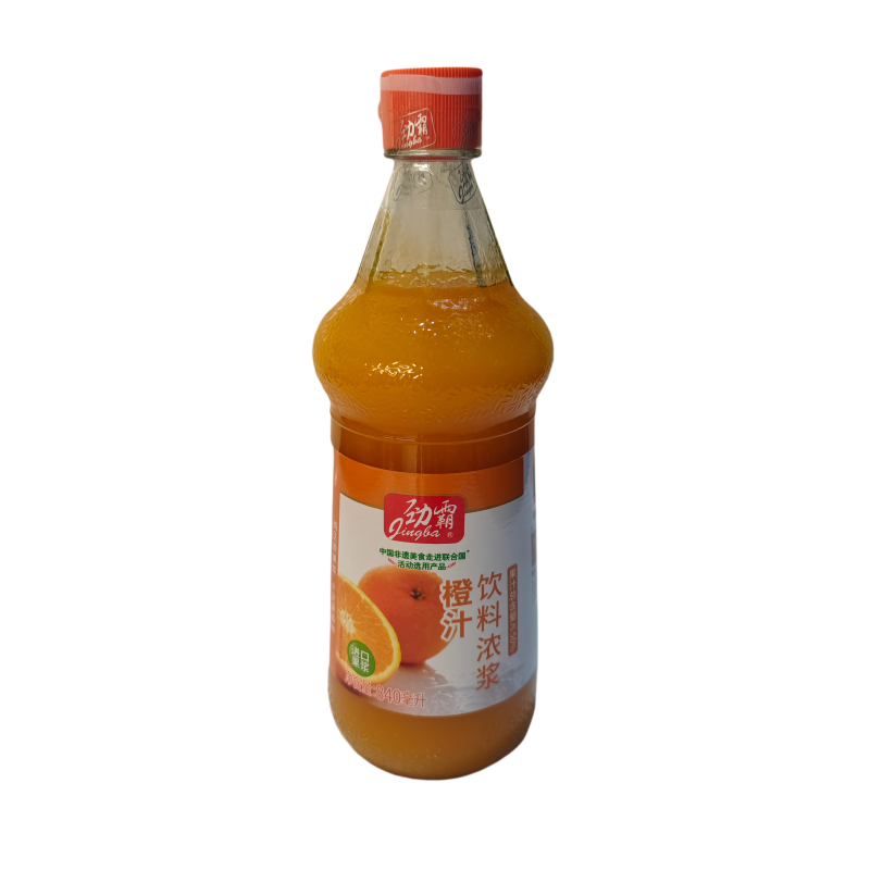 劲霸橙汁饮料浓浆840ml*12