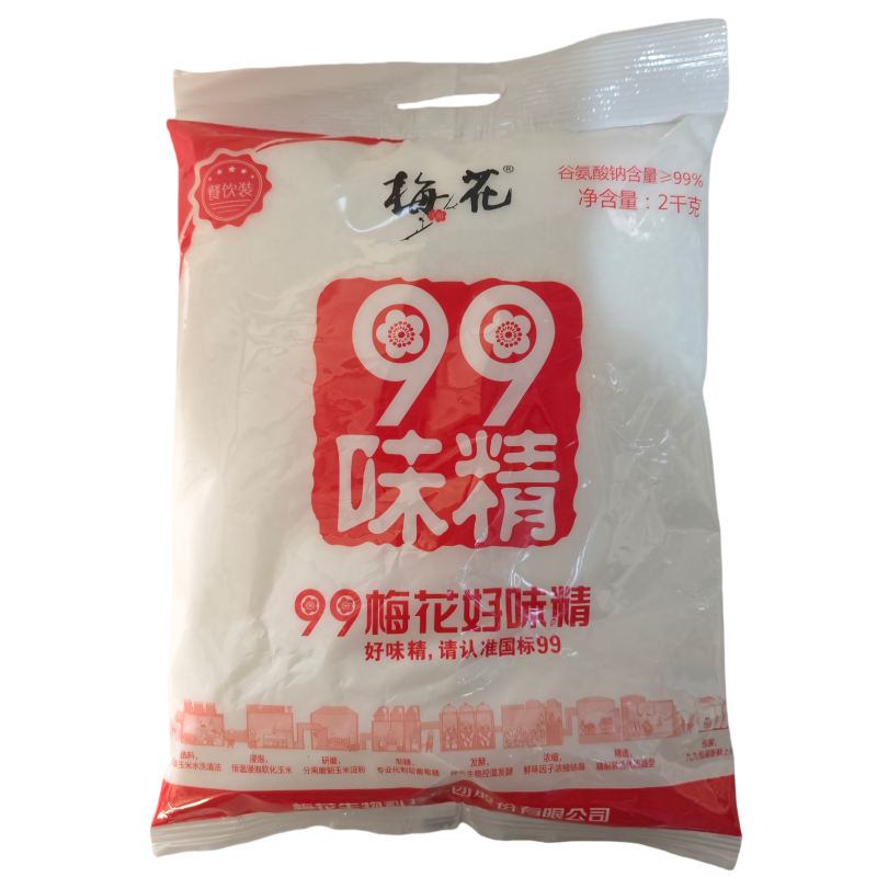梅花99味精2kg