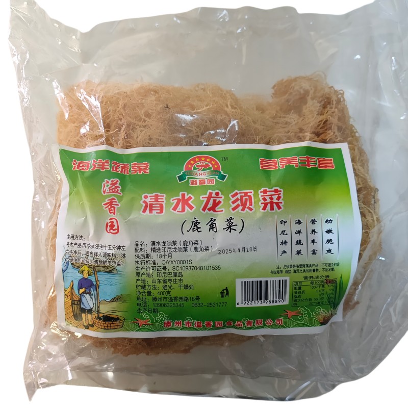 溢香园清水龙须菜400g