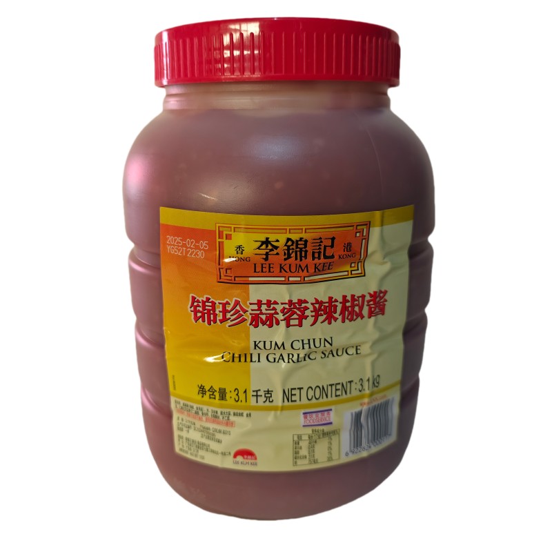 李锦记锦珍蒜蓉辣椒酱3.1kg