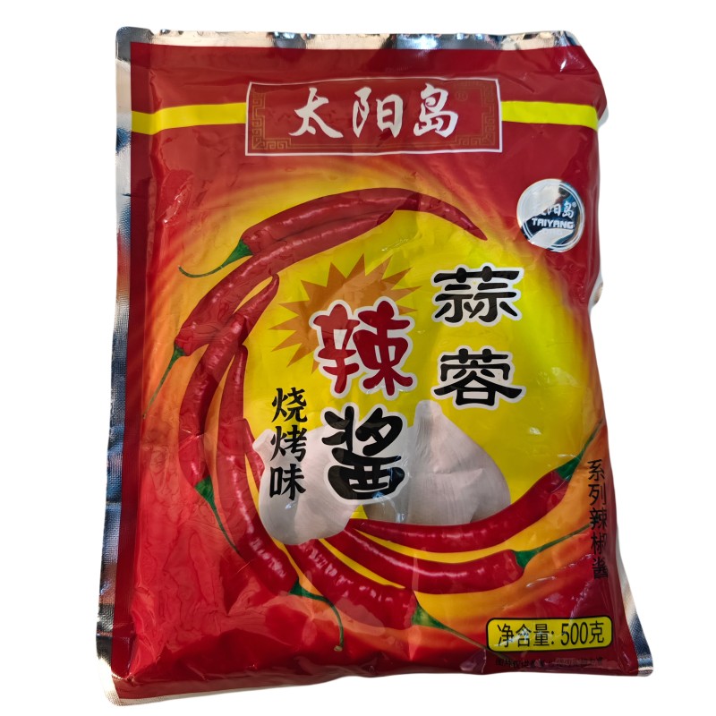 太阳岛蒜蓉辣酱500g
