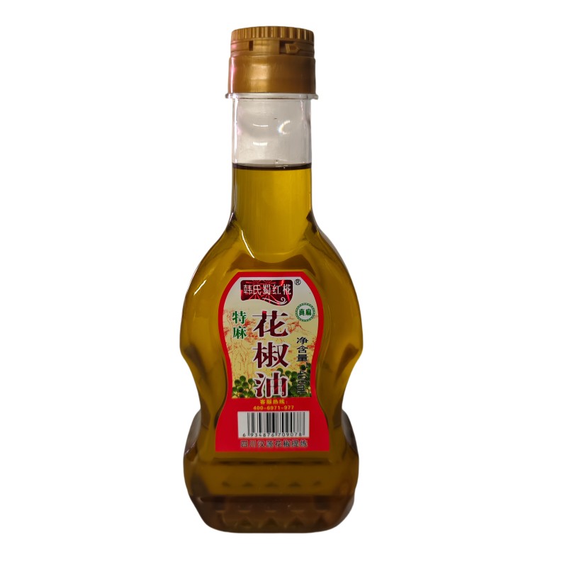 韩氏蜀红椛特麻花椒油400ml