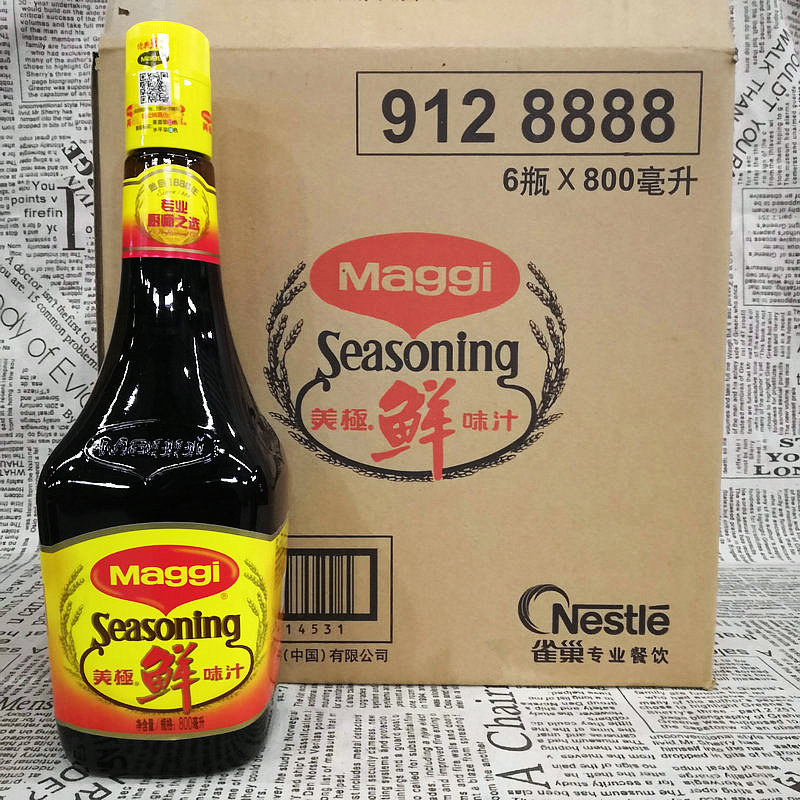 美极鲜味汁800ml*6