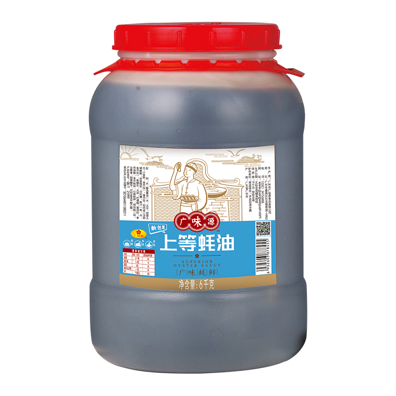 广味源上等蚝油6kg*2